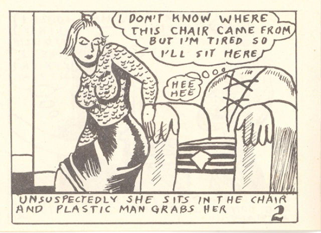 Plastic Man in The Stretch page 3 full