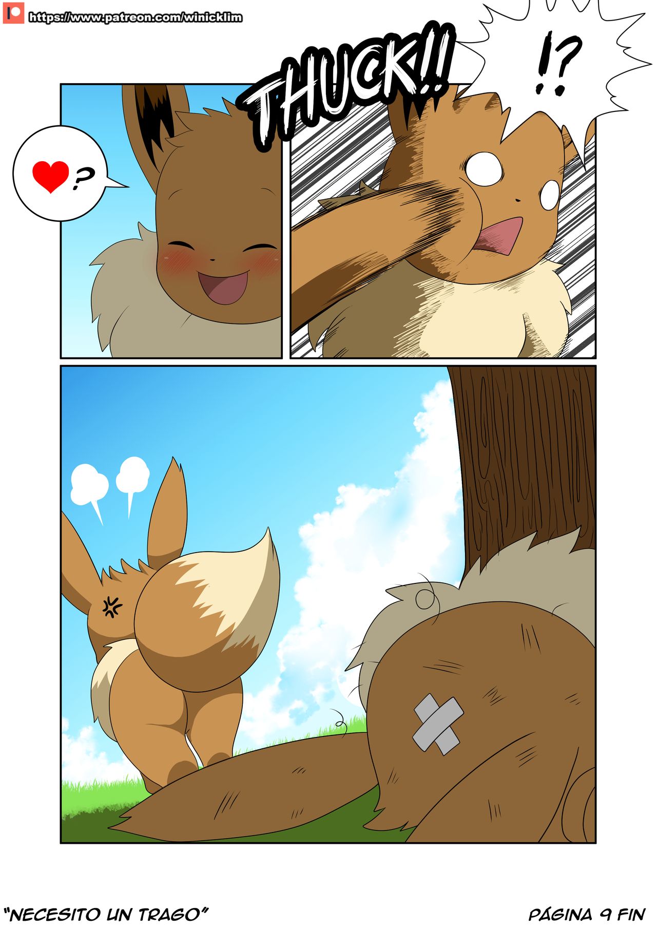 Necesito Un Trago - por Winick-Lim  Comic Eevee page 10 full