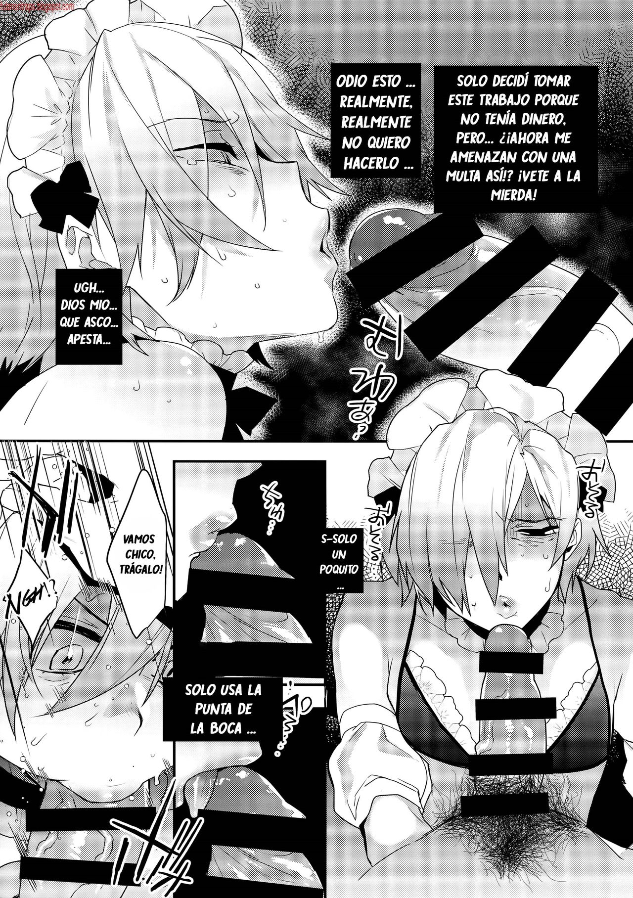 Dokidoki Mesu Ochi Gohoushi Challenge page 6 full