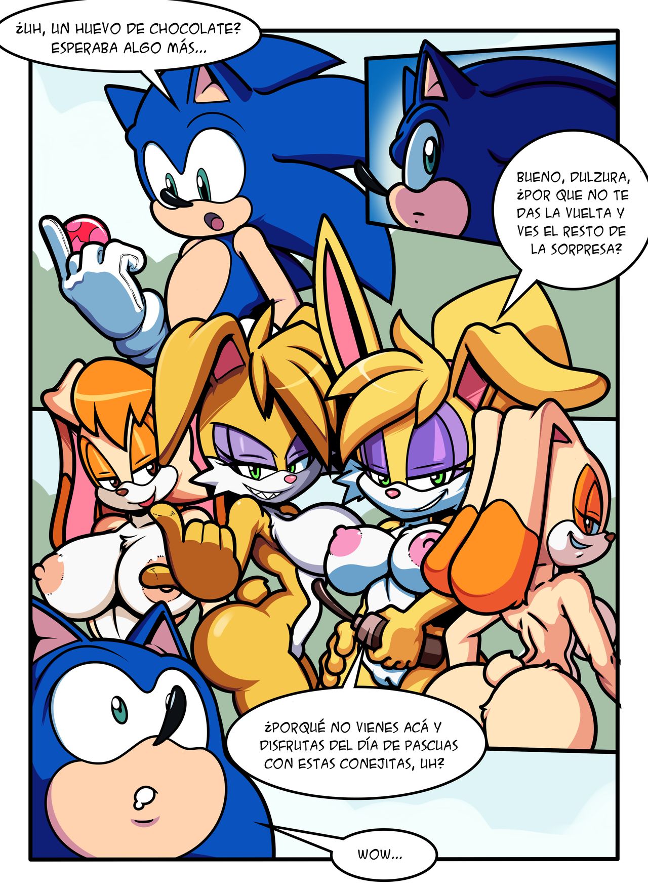 Sonic Girls Easter -  -  - page 2 full