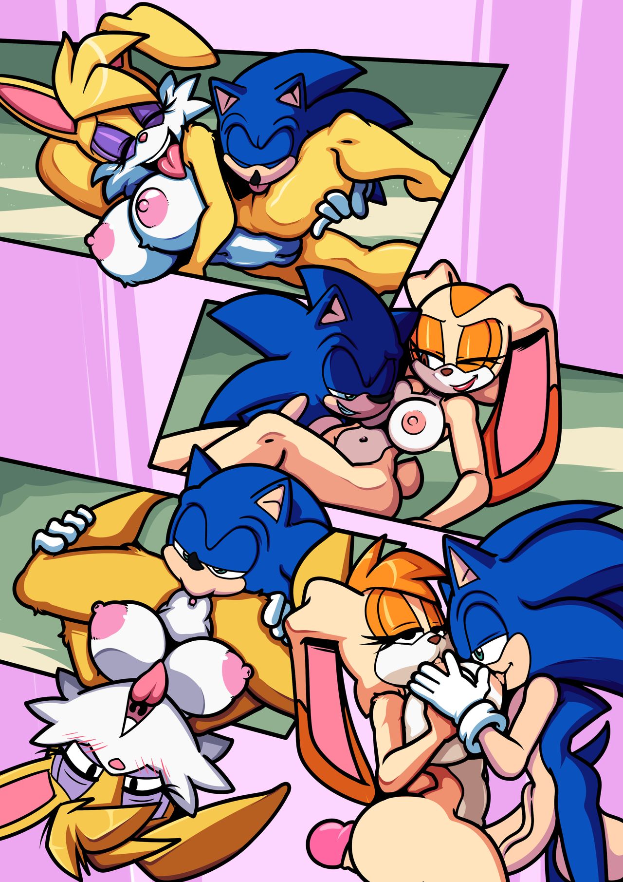 Sonic Girls Easter -  -  - page 3 full