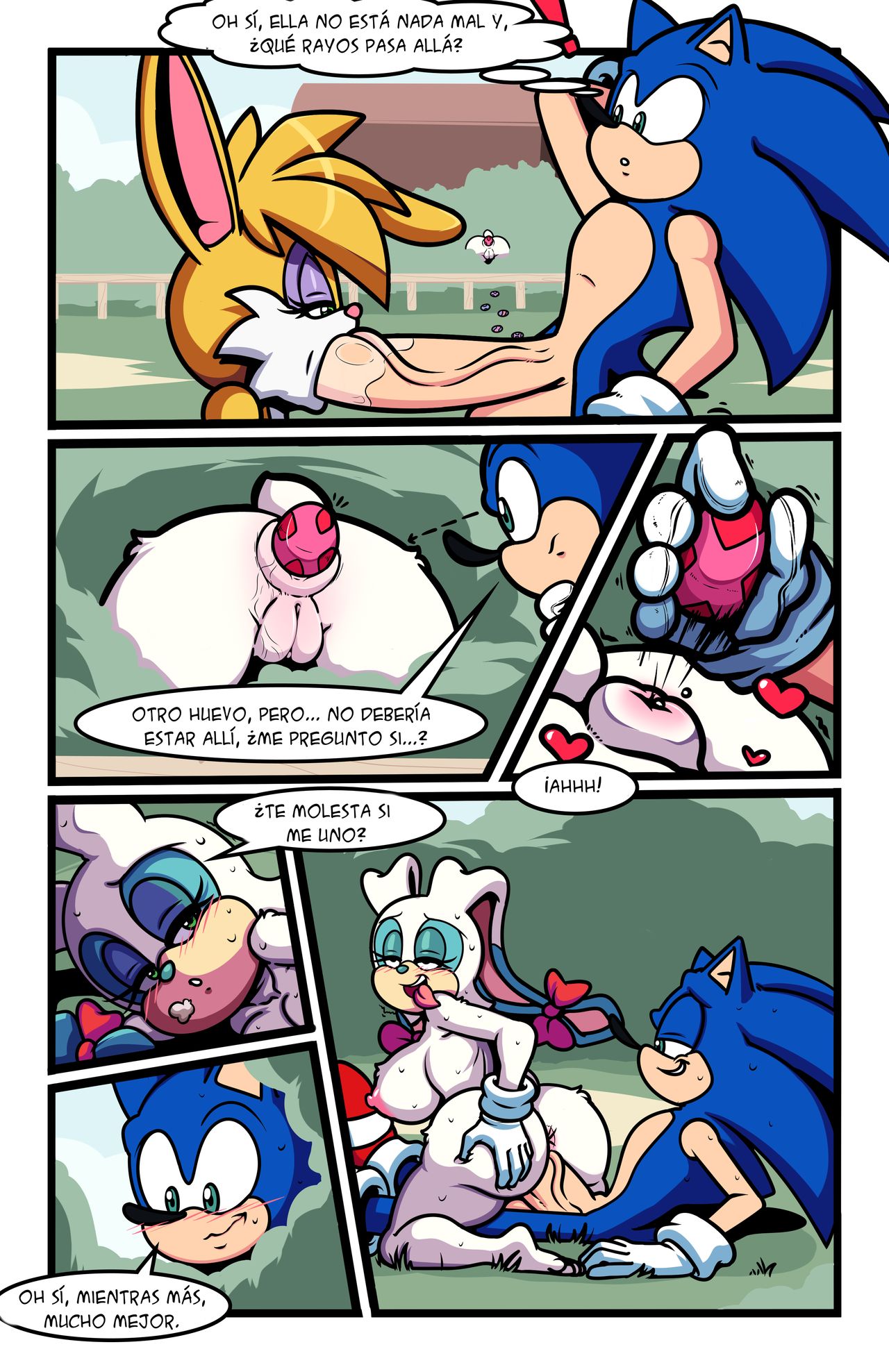 Sonic Girls Easter -  -  - page 6 full