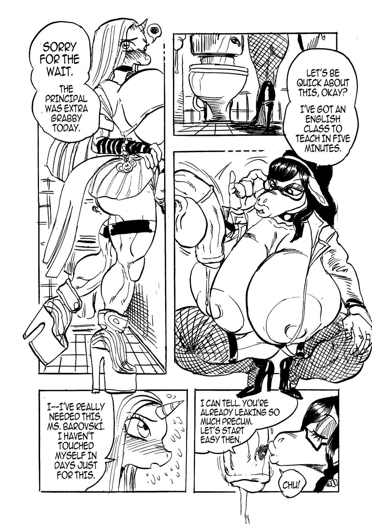 Horse in the Stalls page 3 full