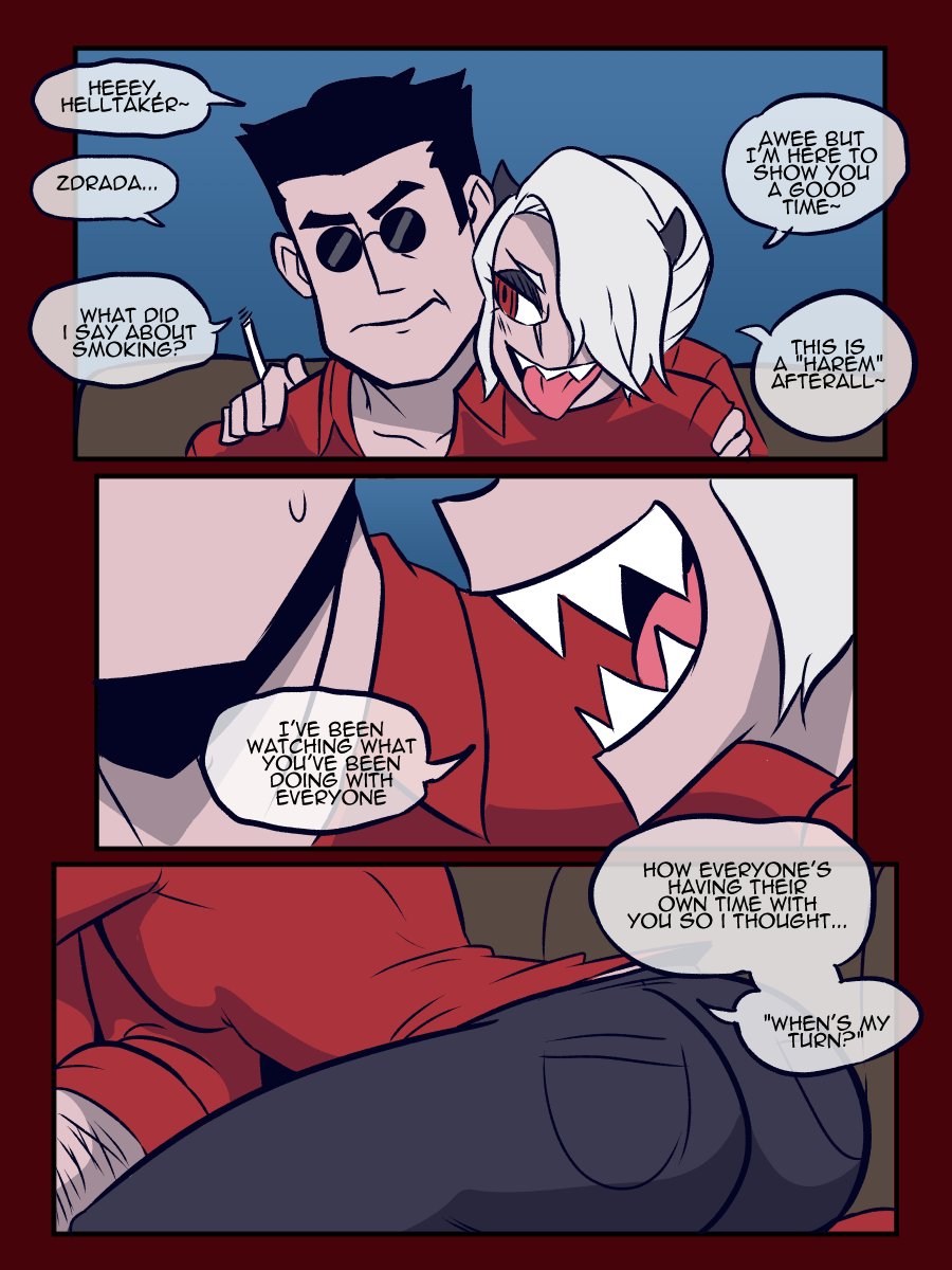 Helltaker comic page 5 full