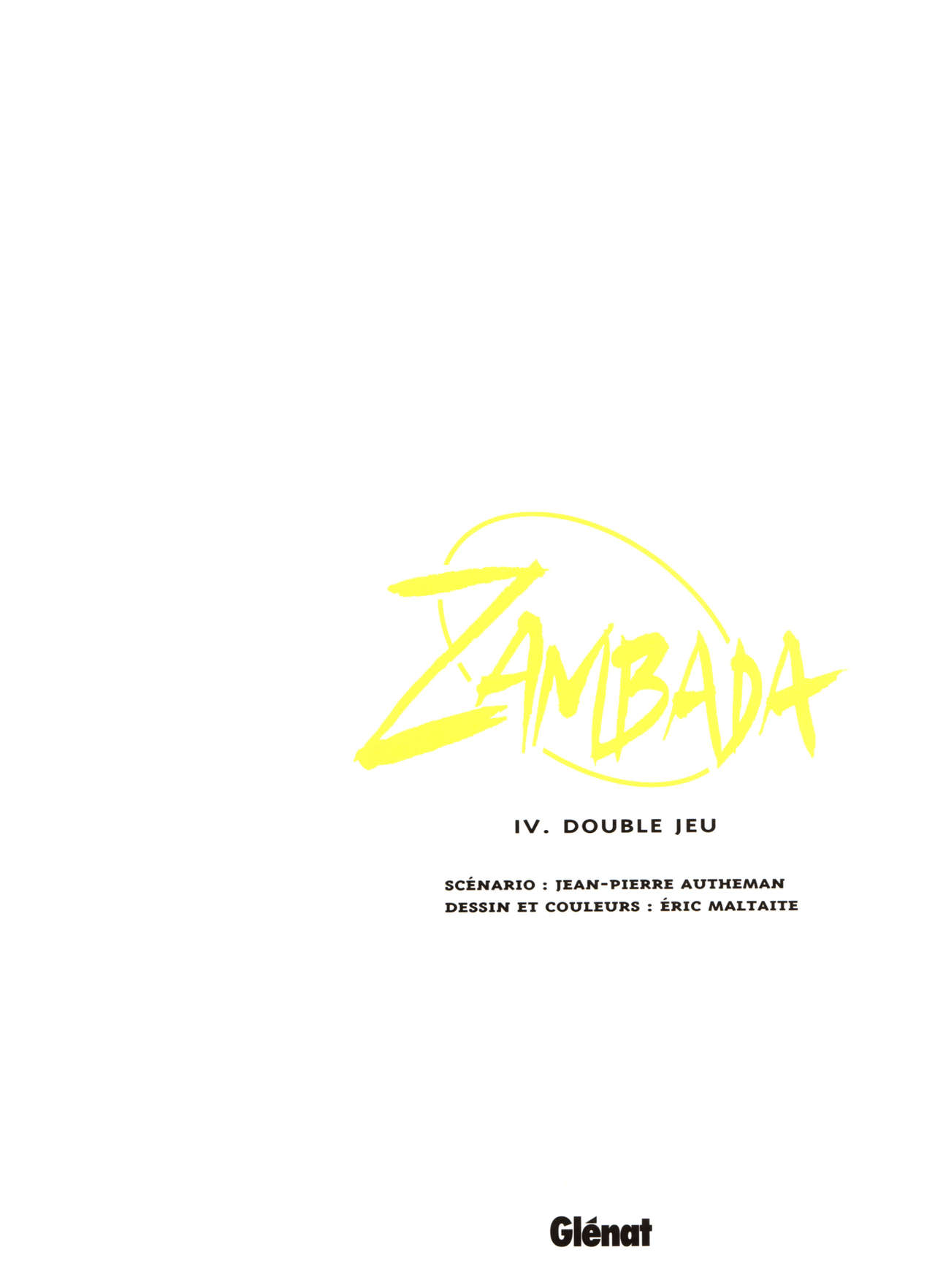 Zambada - T04 - Double Jeu page 2 full