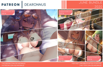 Dearonnus' Patreon Rewards June 2020 cover