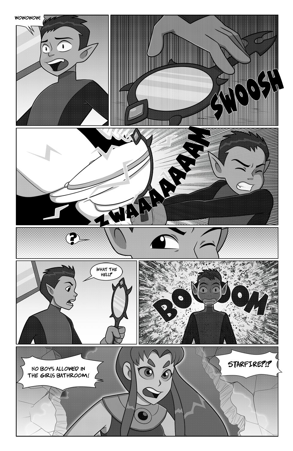 A Teen Titan's Toilet Troubles page 5 full