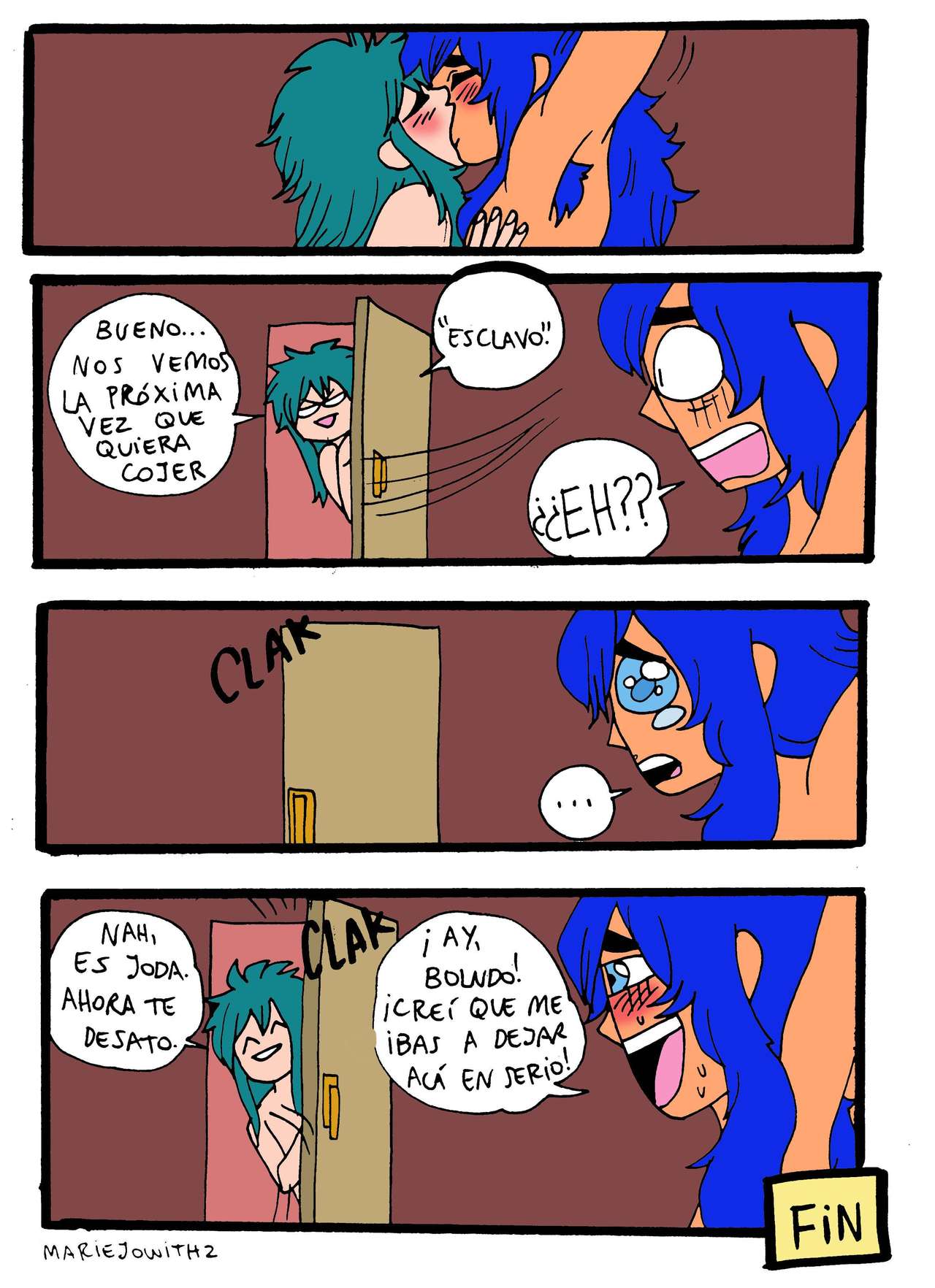 Yo quiero el control - Doujinshi de Saint Seiya page 10 full