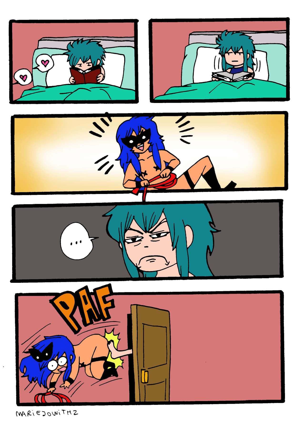 Yo quiero el control - Doujinshi de Saint Seiya page 2 full