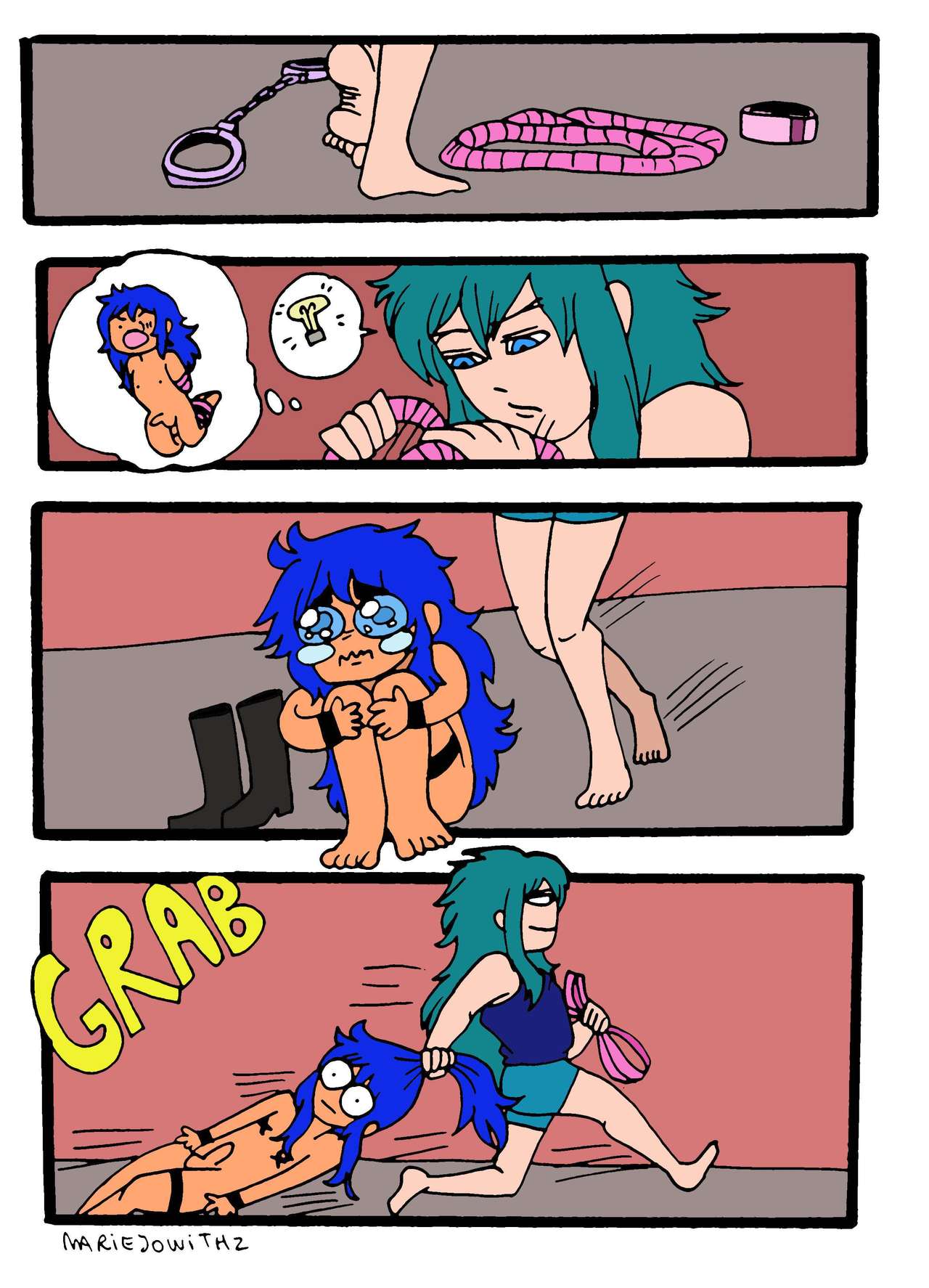 Yo quiero el control - Doujinshi de Saint Seiya page 3 full