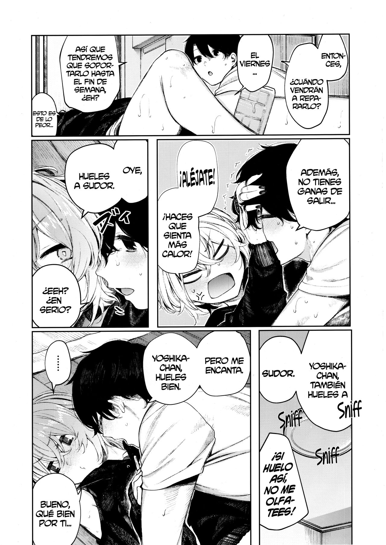 Furyouppoi Kanojo to Asedaku de Daradara Shitai Natsu. page 4 full