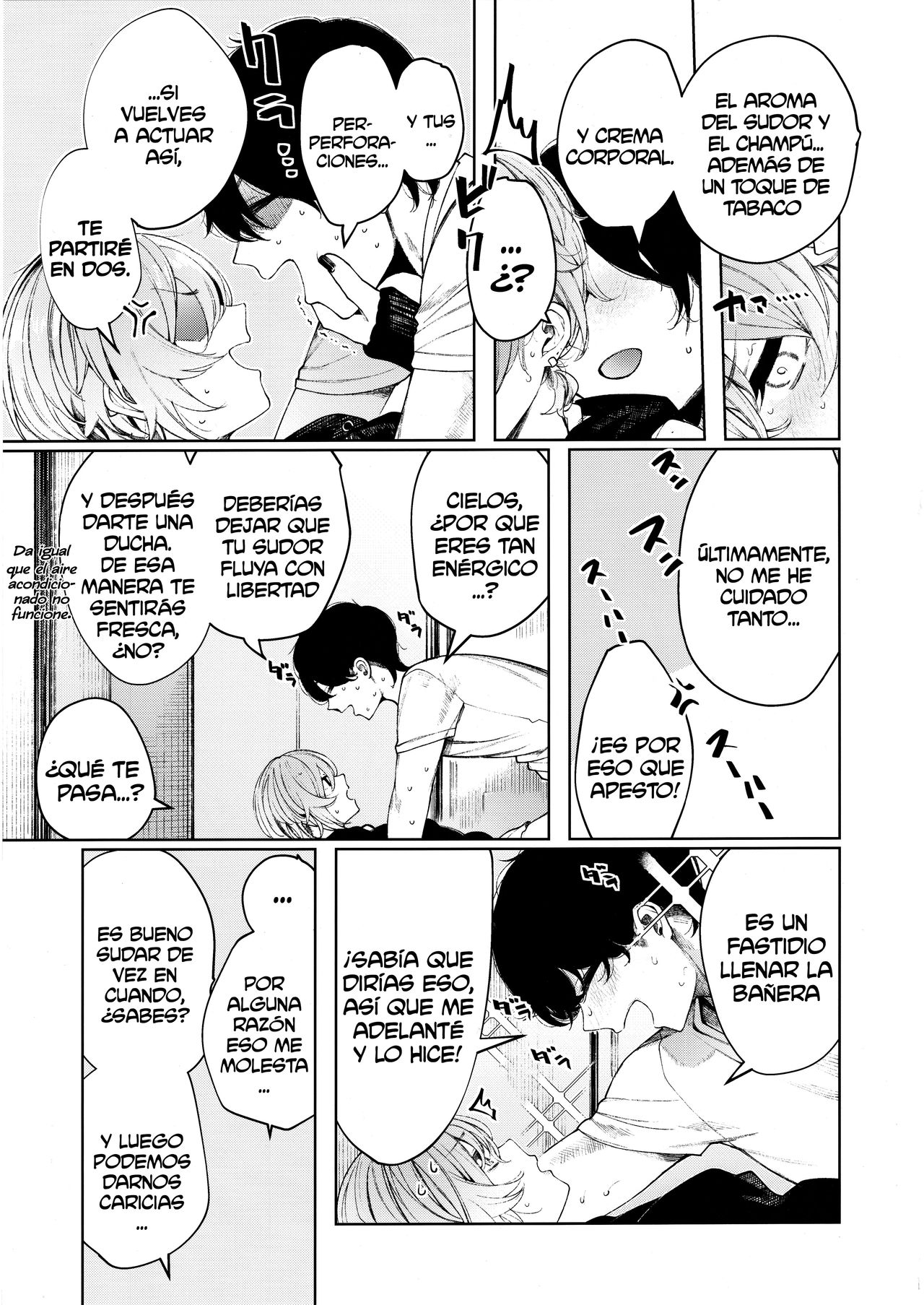 Furyouppoi Kanojo to Asedaku de Daradara Shitai Natsu. page 5 full