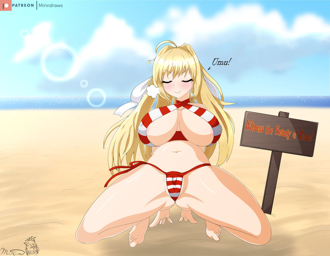 Nero's summer show! ヾノ page 1 full
