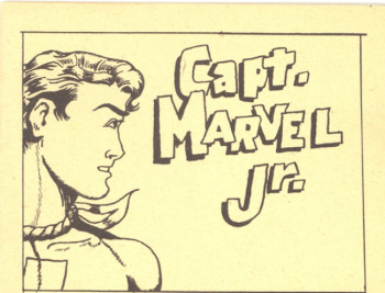 Capt. Marvel Jr. cover