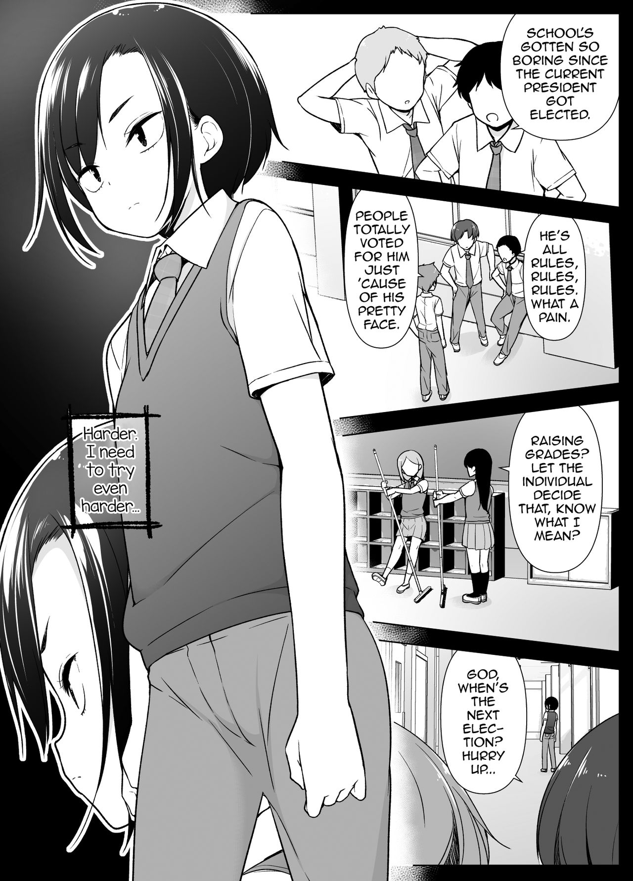 Gouman Seitokaichou ga Josou o Shitara page 2 full