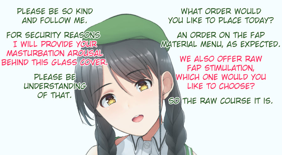 Onanie Gurui to Shasei Cafe | The Masturbation Addict and the Ejaculation Cafe page 10 full