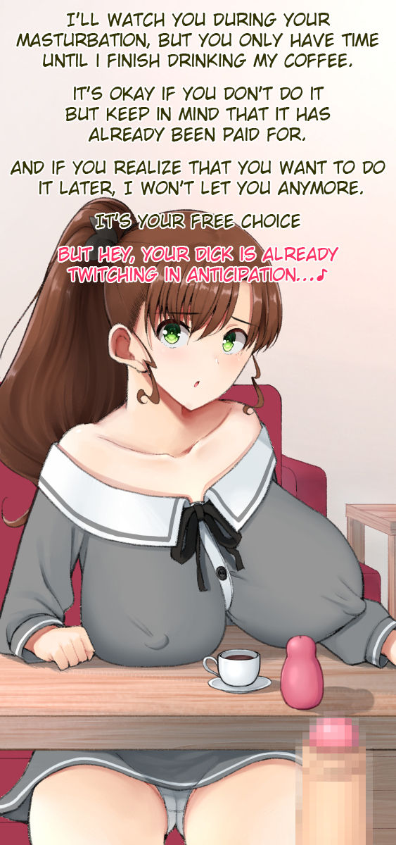 Onanie Gurui to Shasei Cafe | The Masturbation Addict and the Ejaculation Cafe page 6 full