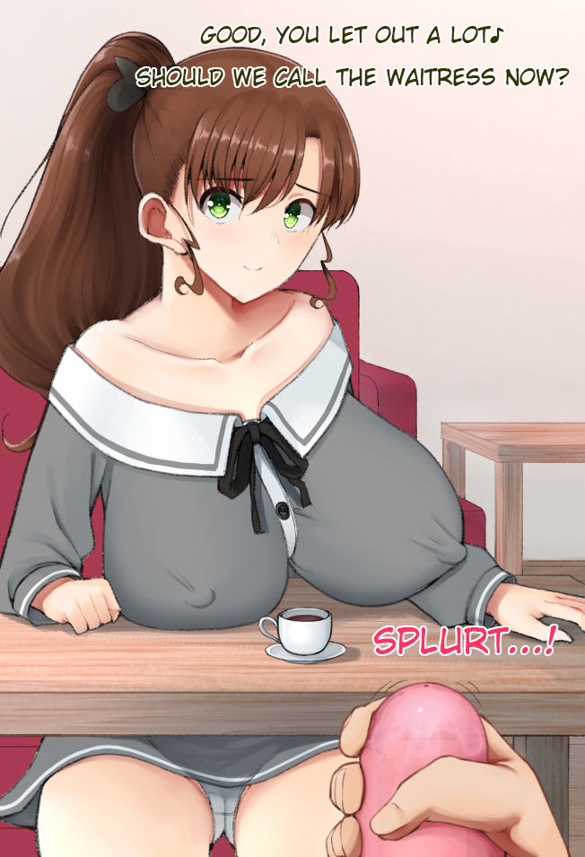 Onanie Gurui to Shasei Cafe | The Masturbation Addict and the Ejaculation Cafe page 8 full