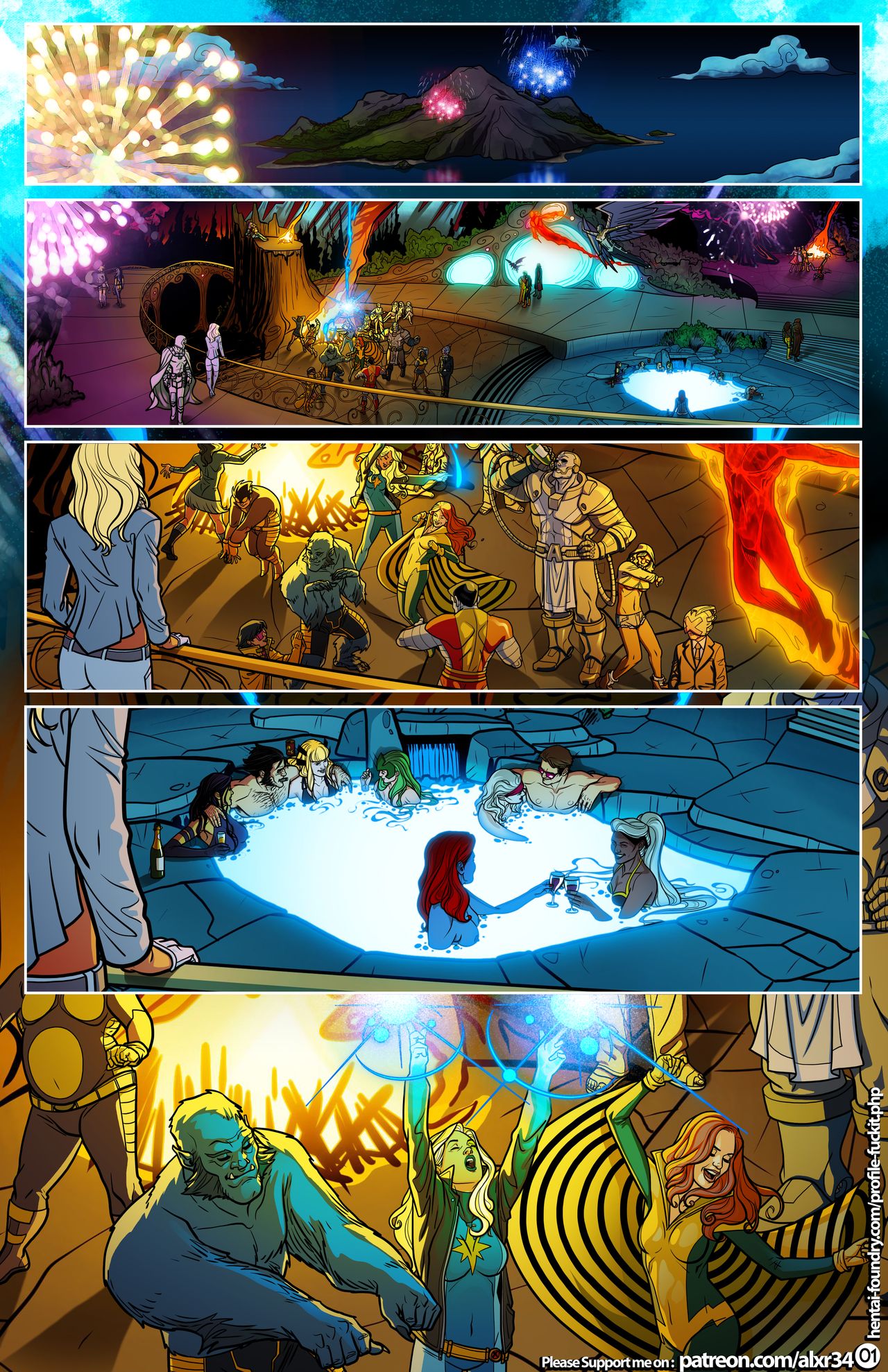 - X-men: Bacchanalia page 3 full
