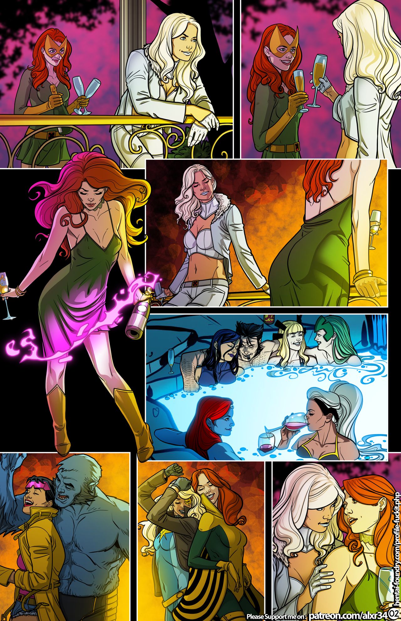- X-men: Bacchanalia page 4 full