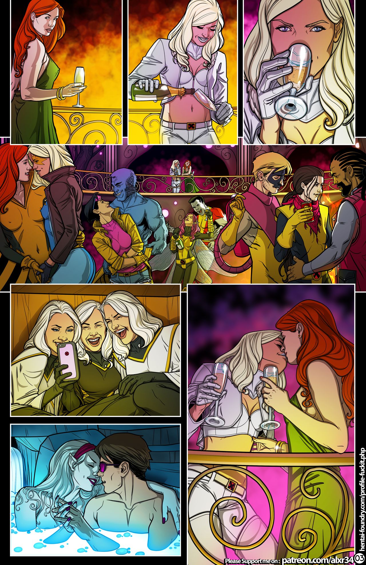 - X-men: Bacchanalia page 5 full