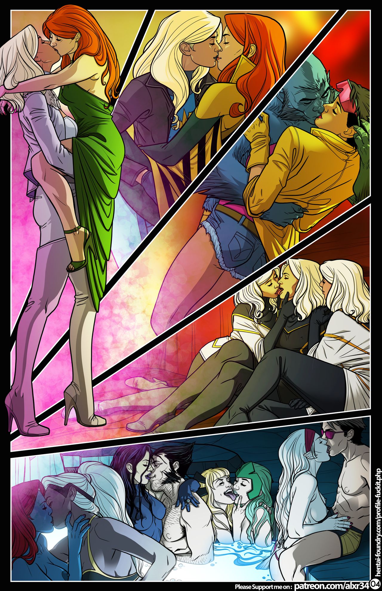 - X-men: Bacchanalia page 6 full