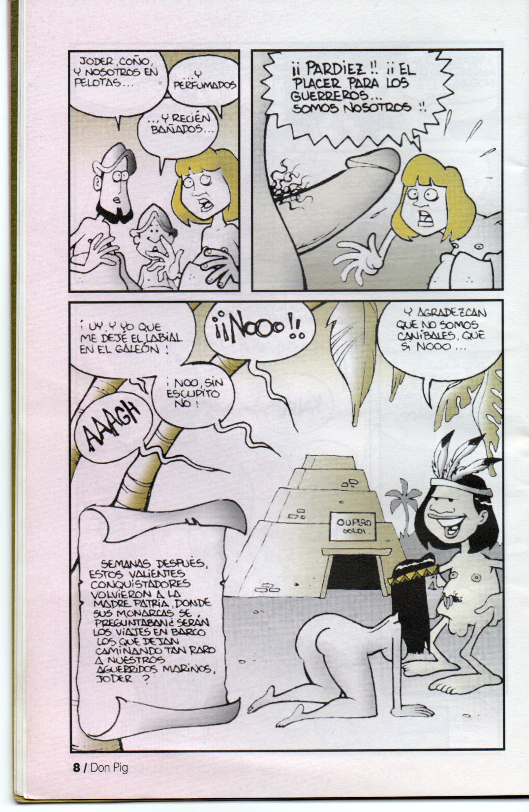 Don Pig El cinturon de Hipolita page 8 full