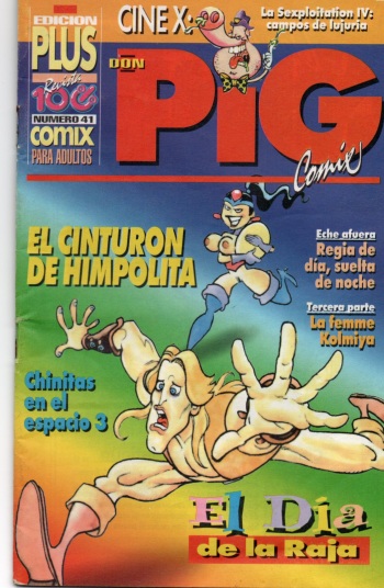 Don Pig El cinturon de Hipolita cover