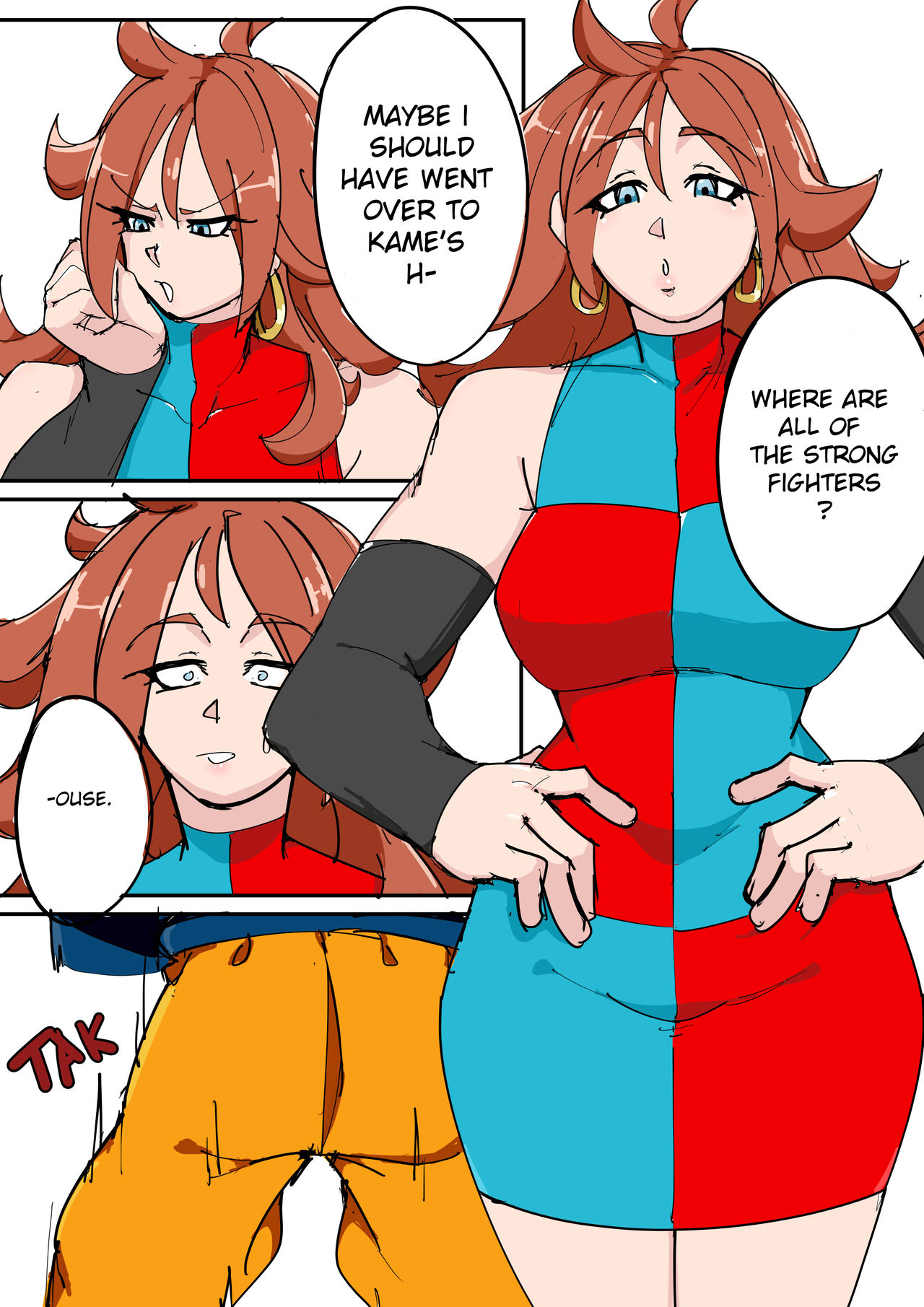 Android 21 gets her body stolen page 1 full