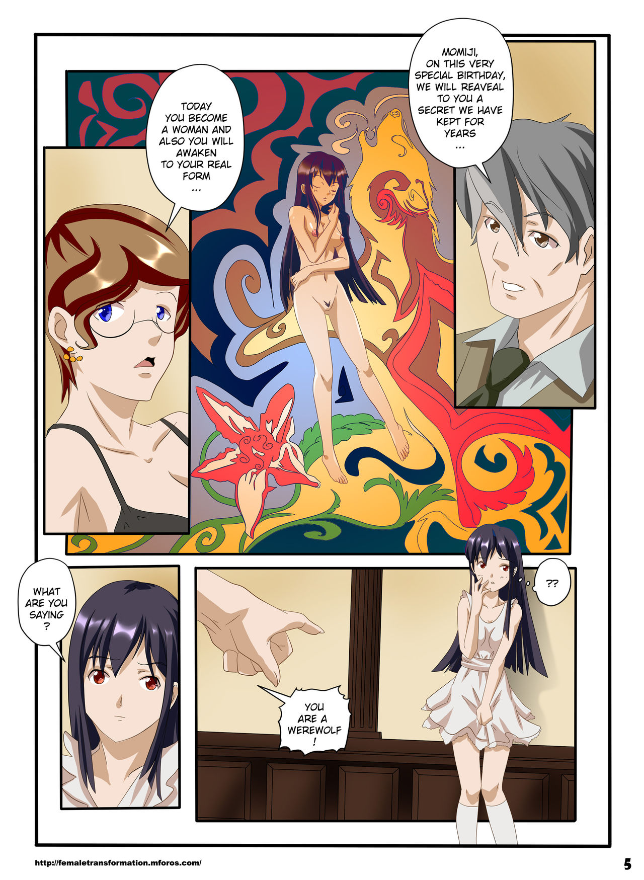 Princess Werewolf 01 page 8 full