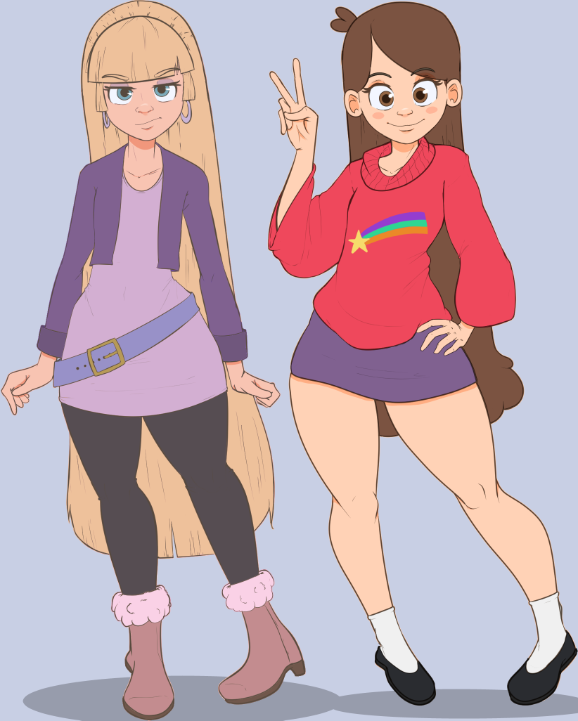 Mabel &amp; Pacifica's Summer Scrapbook page 2 full