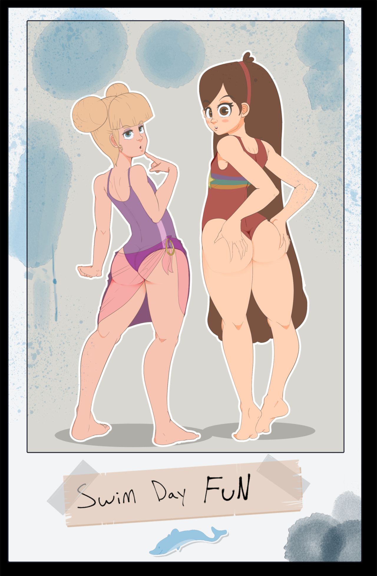 Mabel &amp; Pacifica's Summer Scrapbook page 9 full