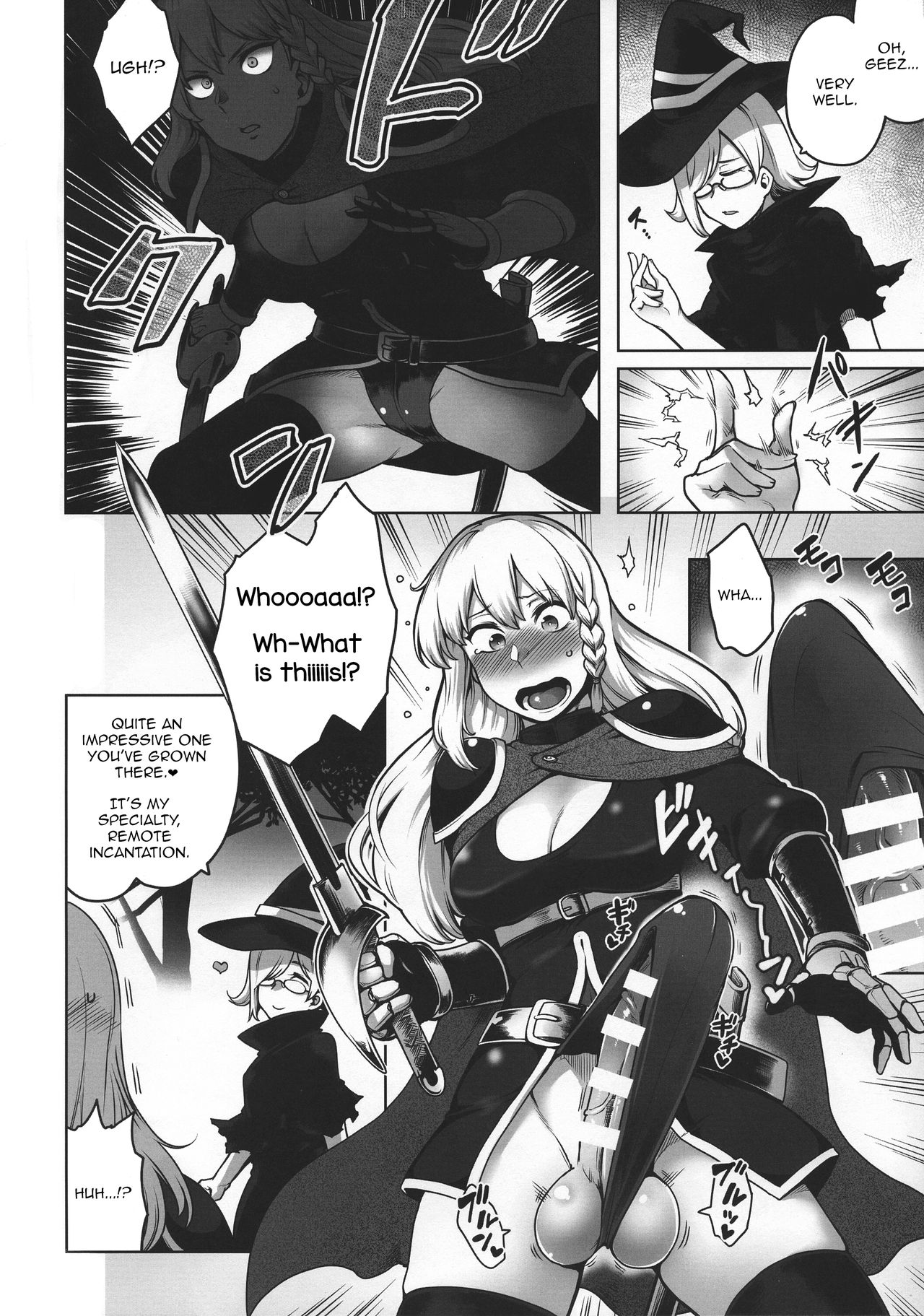 Onna Kishi to Futanari no Noroi | The Lady Knight and the Futanari Curse page 4 full