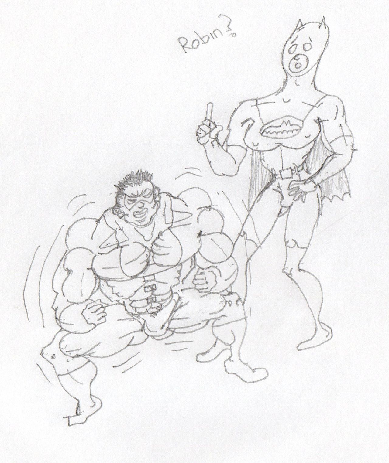 The Boi wonder hulks up. page 2 full