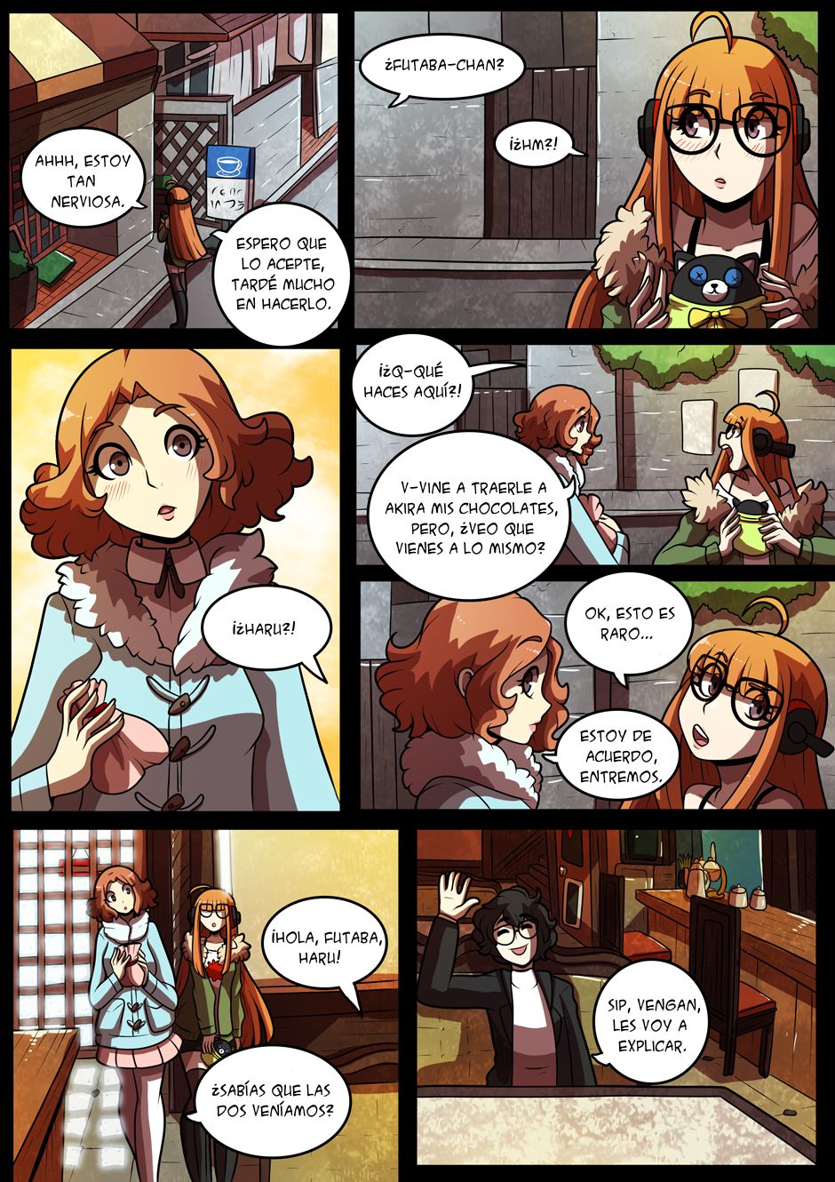 Joker Futaba Haru Comic -  - page 2 full