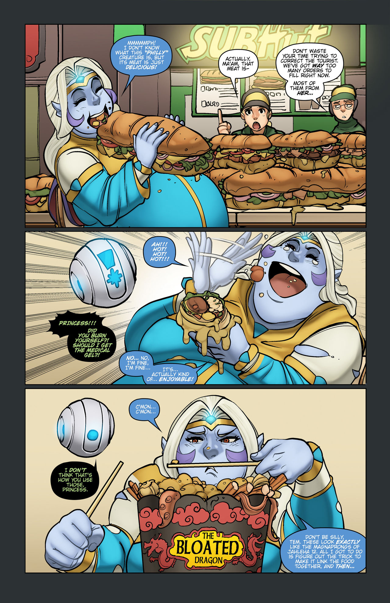 Earth Food is Tasty page 9 full