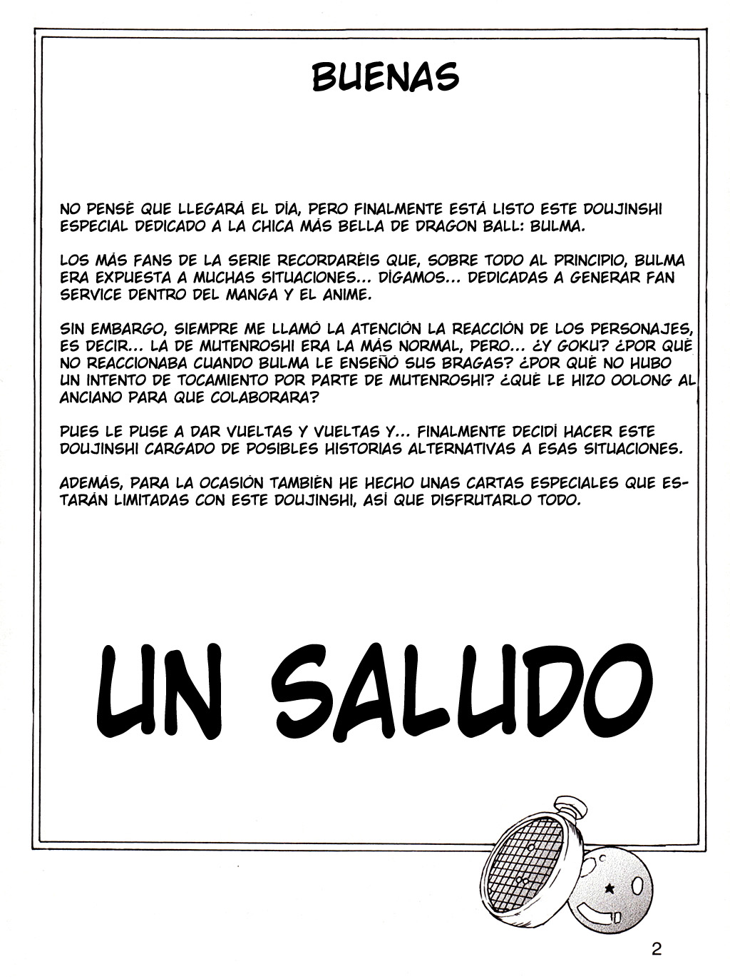 Dragon Ball EB 1 - Episode of Bulma page 3 full