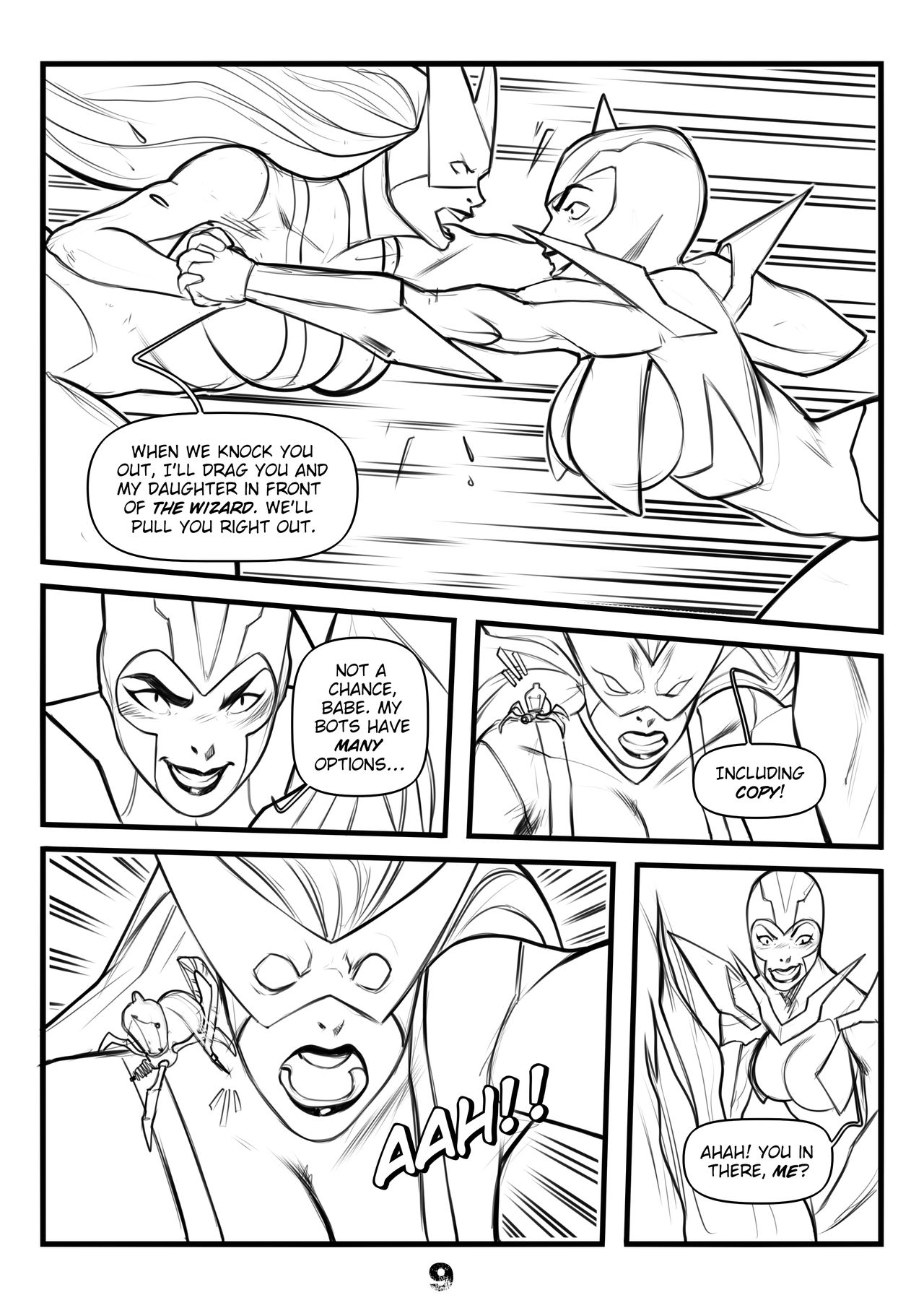 Outlet Wins/ Evil Lady Valiant page 10 full