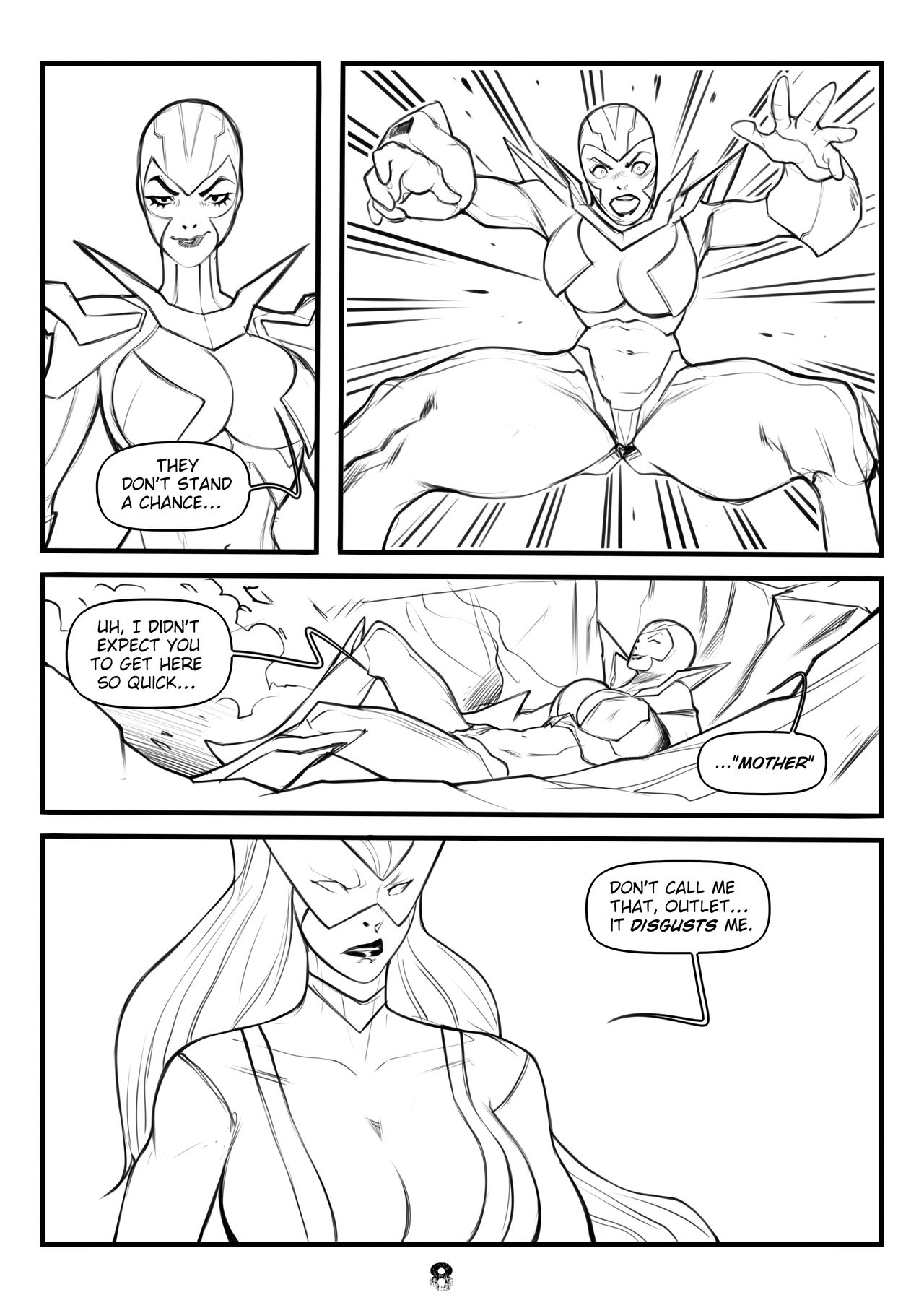 Outlet Wins/ Evil Lady Valiant page 9 full
