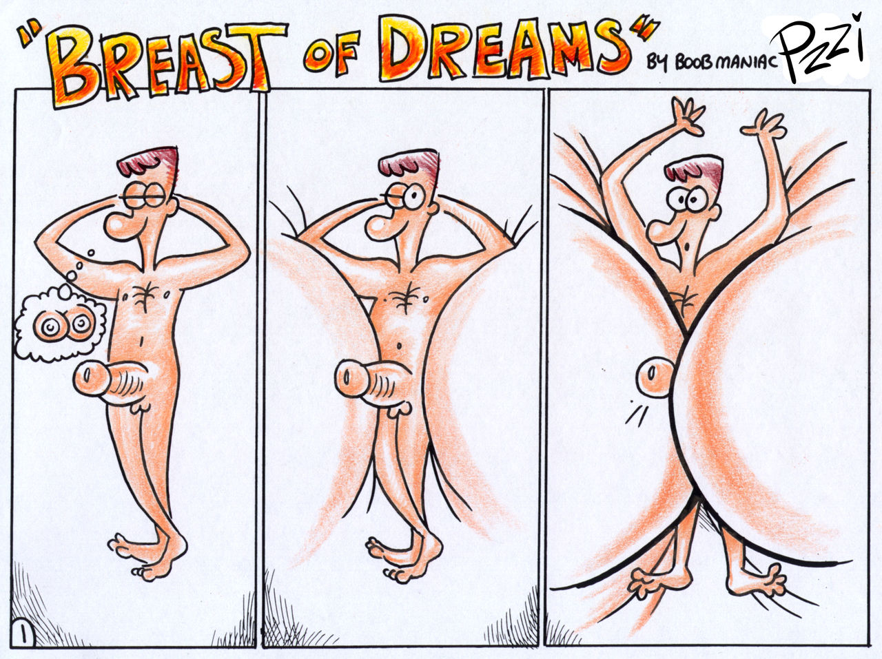 “Big Tit Contest” - 6 pg  &amp; “Breast of Dreams” 2 pg page 7 full