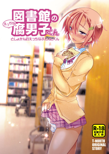 Toshokan no Ecchi na Fudanshi-kun cover