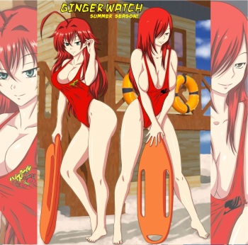 The beach guards in action cover