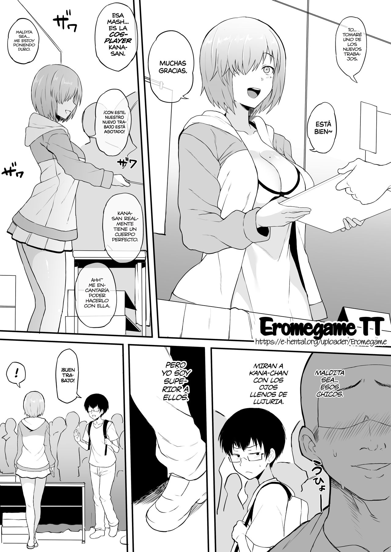 Cosplayer Kanojo NTR Manga page 3 full