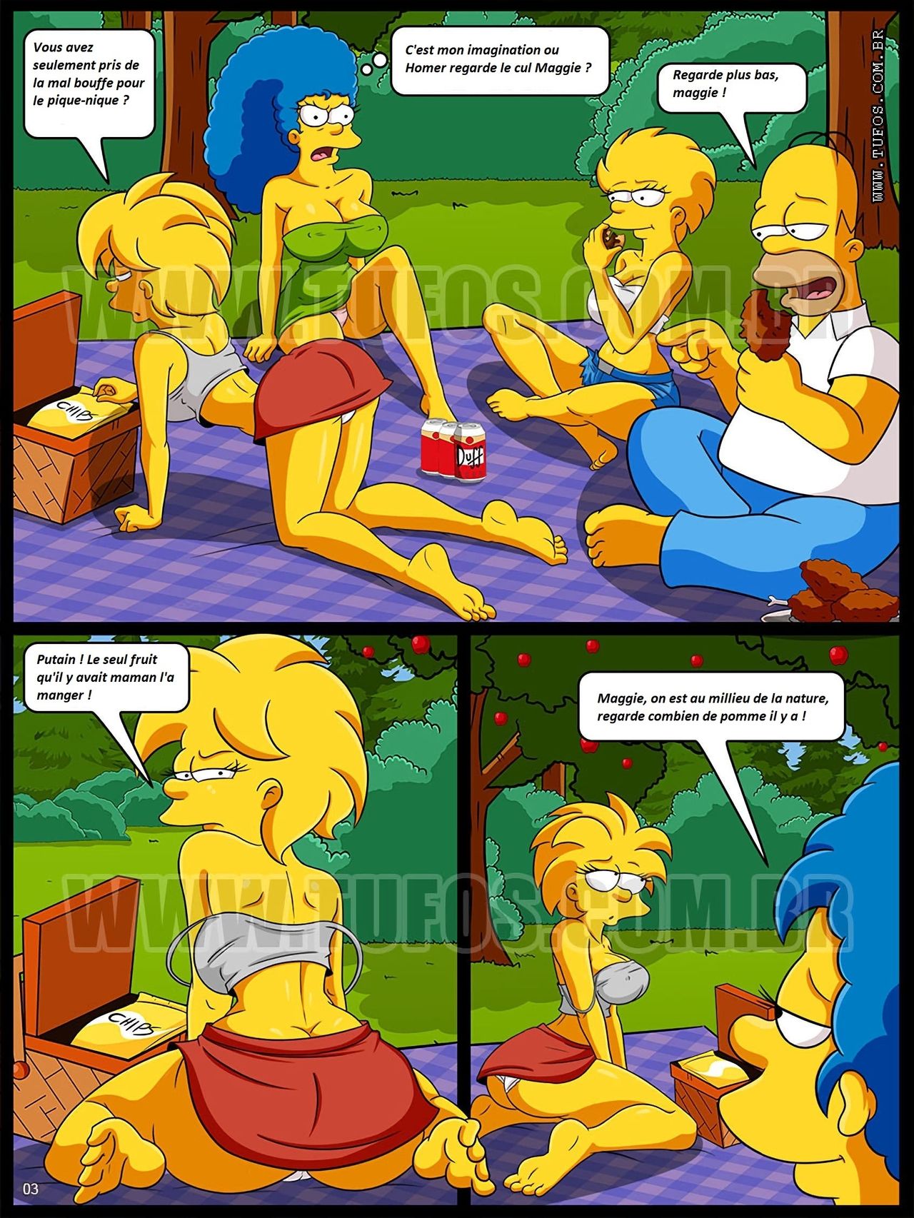 Os Simptoons 008 - Piquenique Proibido - Forbidden Picnic page 4 full