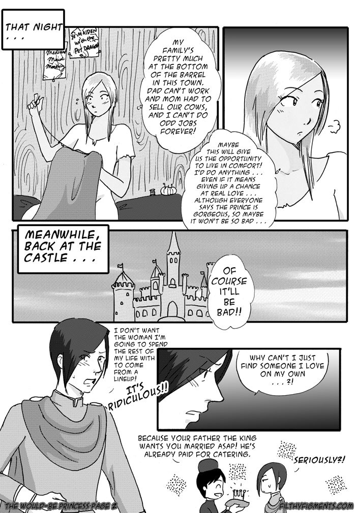 THE WOULD-BE PRINCESS page 3 full