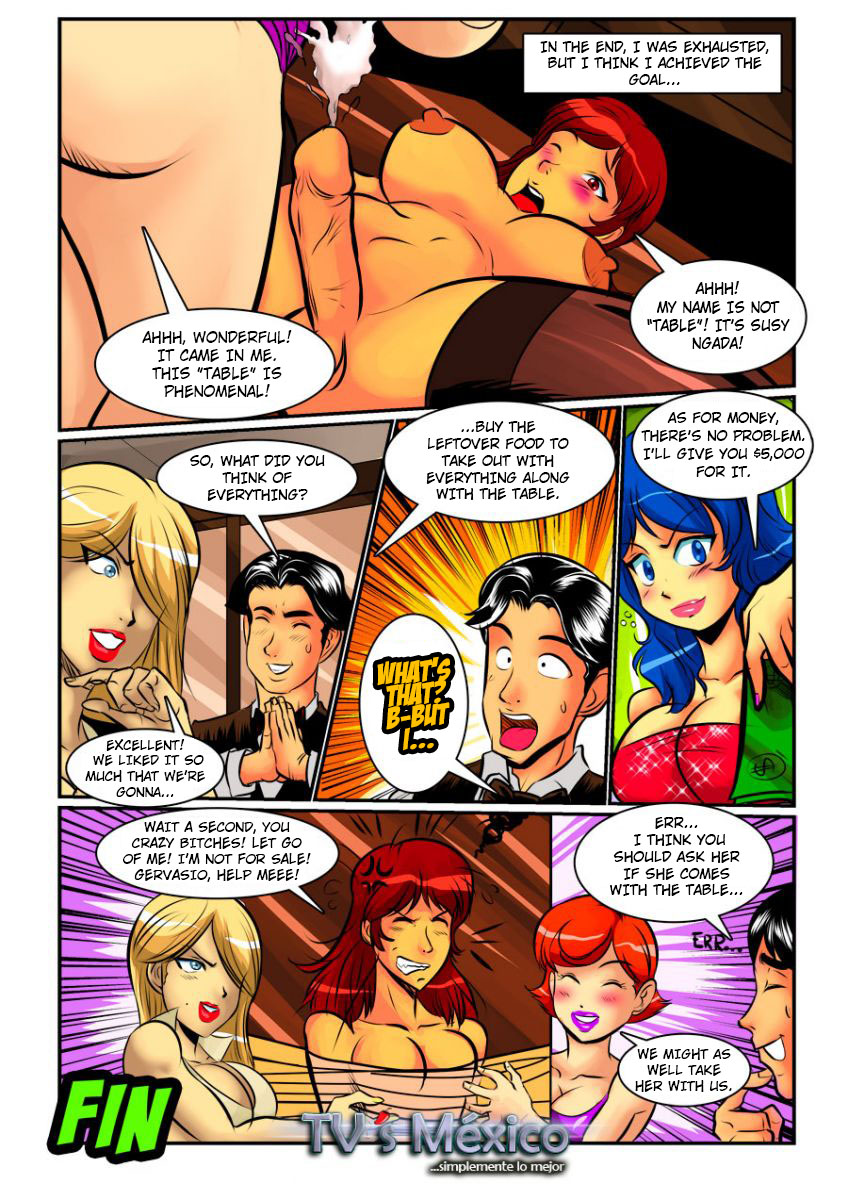 En el sushi, te empujo el camarón page 9 full