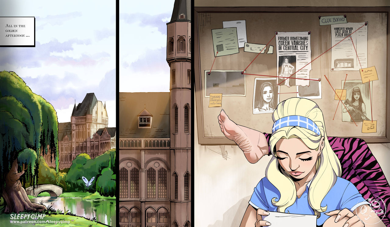 Sleepygimp - Through the Looking Glass page 1 full