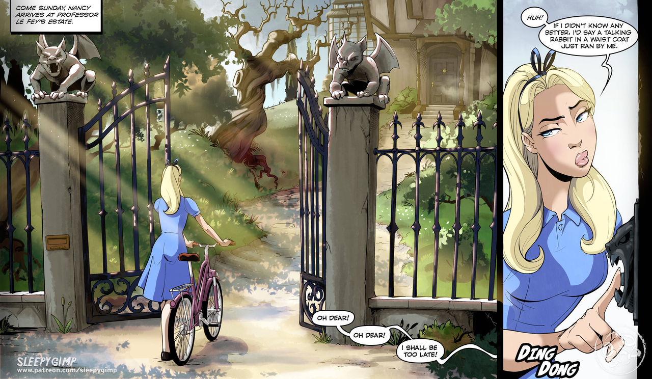 Sleepygimp - Through the Looking Glass page 3 full