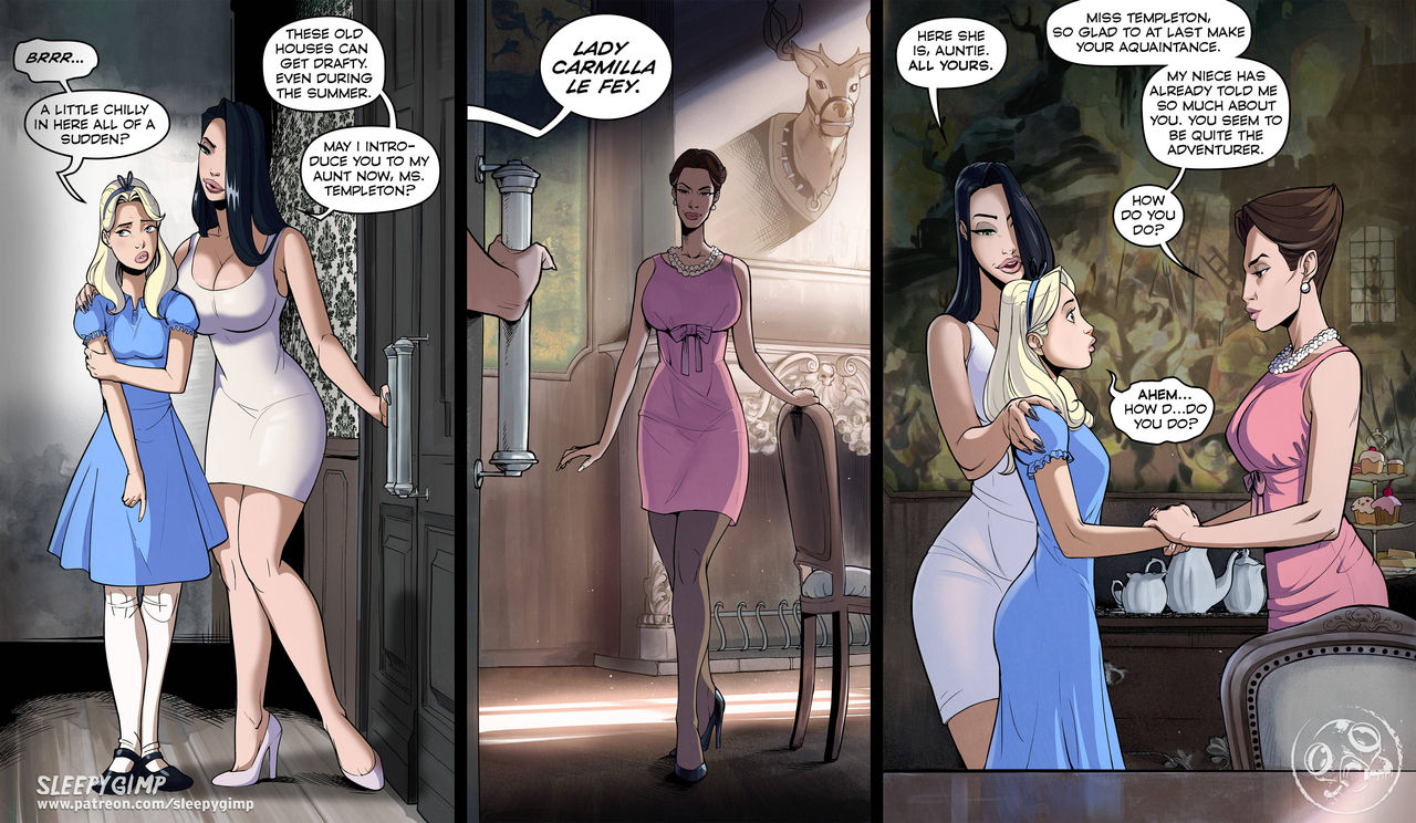 Sleepygimp - Through the Looking Glass page 5 full