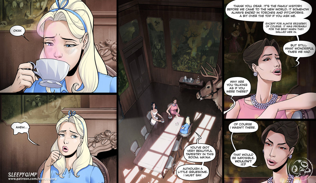 Sleepygimp - Through the Looking Glass page 8 full